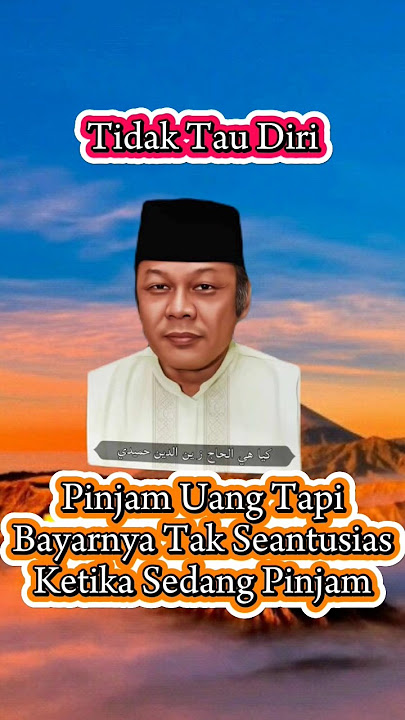 KH. Zainuddin Mz | Tak tau diri #dakwah #viral #fyp #lucu