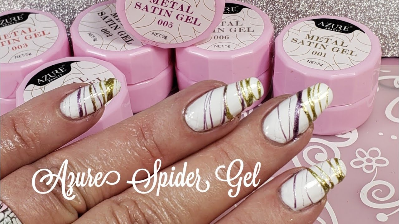 8. Creepy Crawly Halloween Nail Art: Sugar Spun Spiders - wide 2