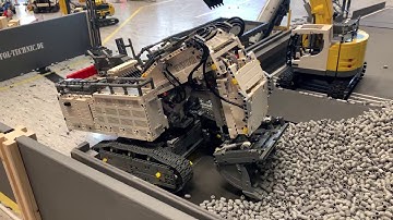 Lego 42100 Liebherr 9800 in Action