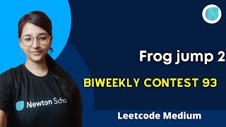 Leetcode  6263 || Frog Jump II || Leetcode Contest Medium || cpp screenshot 3