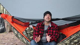 Hammock Camping Overnight in the Easthills Outdoors Skyloft