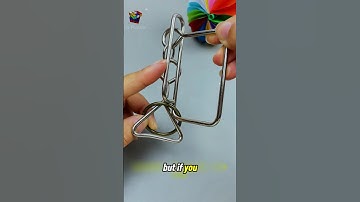 Challenge Removed the Ring just three second #iq #puzzle #iqlegend