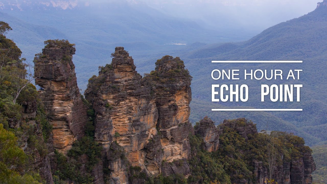 One hour at Echo Point - A Blue Mountains timelapse part 1 // Tjoez.com