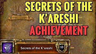 Secrets of the K'areshi Achievement ALL Locations (WoW TWW)