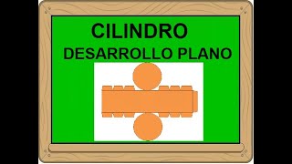 Cilindro - Construcción del desarrollo plano y armado - YouTube