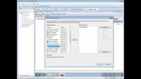Create groups in Windows 7