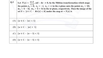 GATE-2021(Complex Analysis).