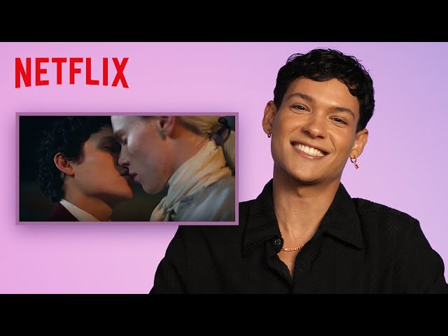 Young Royals' Omar Rudberg Ranks Wilhelm and Simon's Best Kisses | Netflix class=