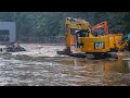 Extremes Unwetter in NRW - Überflutung mehrerer Straßenzüge in Remscheid | 04.06.2021