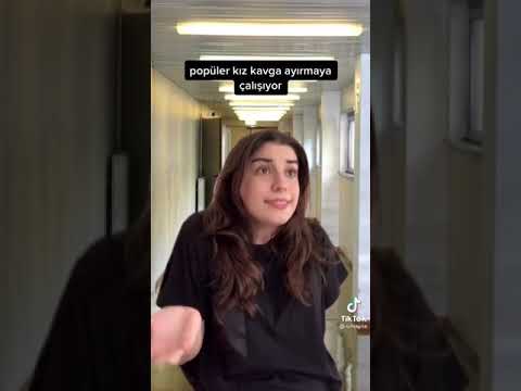 popüler kız kavga ayırmaya çalışıyor | tiktok