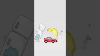 Banana vs Ferrari vs Fridge Race 🍌 Who Wins? (Unexpected Ending)