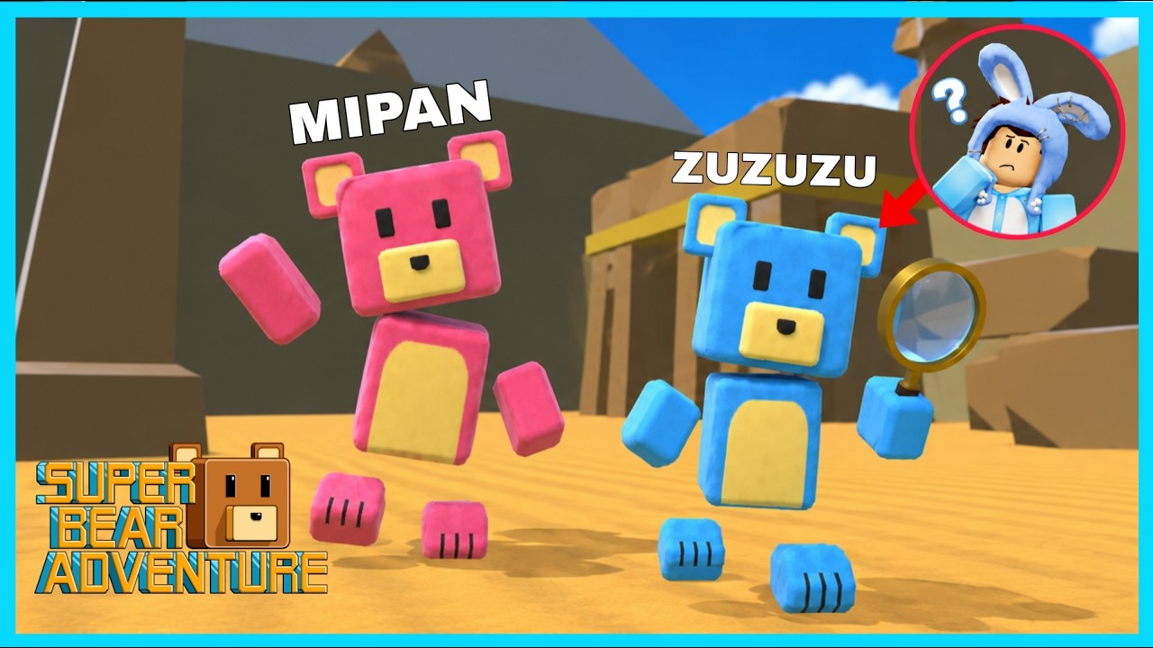 MIPAN & ZUZUZU Akhirnya Lanjut Petualangan Gurun Pasir Super Bear Adventure! SEMAKIN SUSAH
