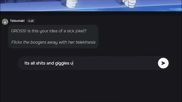 It’s all shits and giggles.. until someone giggles and shits..