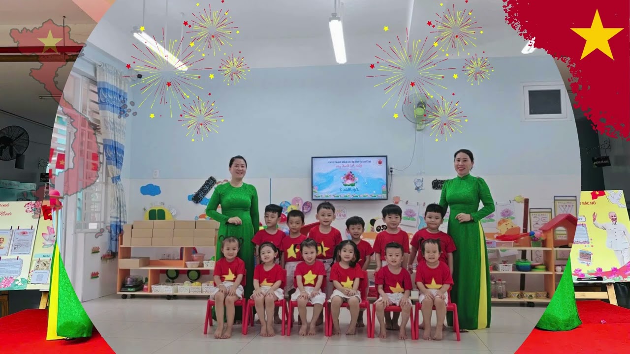 TRƯỜNG MN 19.5 QUẬN 7 MỪNG SINH NHẬT BÁC