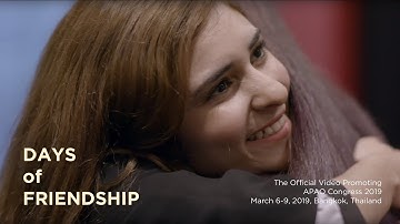 The official video for promoting APAO 2019, Bangkok, Thailand  March 6-9, 2019