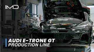 Audi E-tron GT 2021: Precision Unleashed at German Production Plant