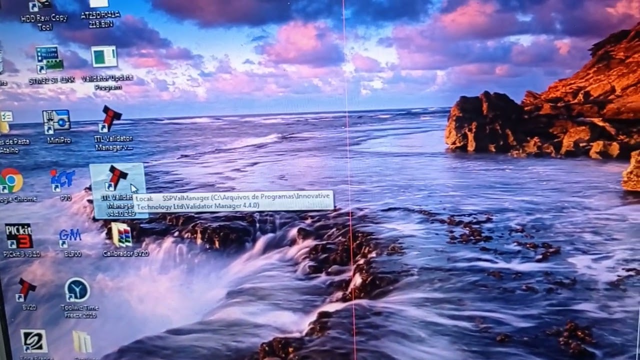 Como atualizar o noteiro BV20. Atualizando o noteiro BV20.