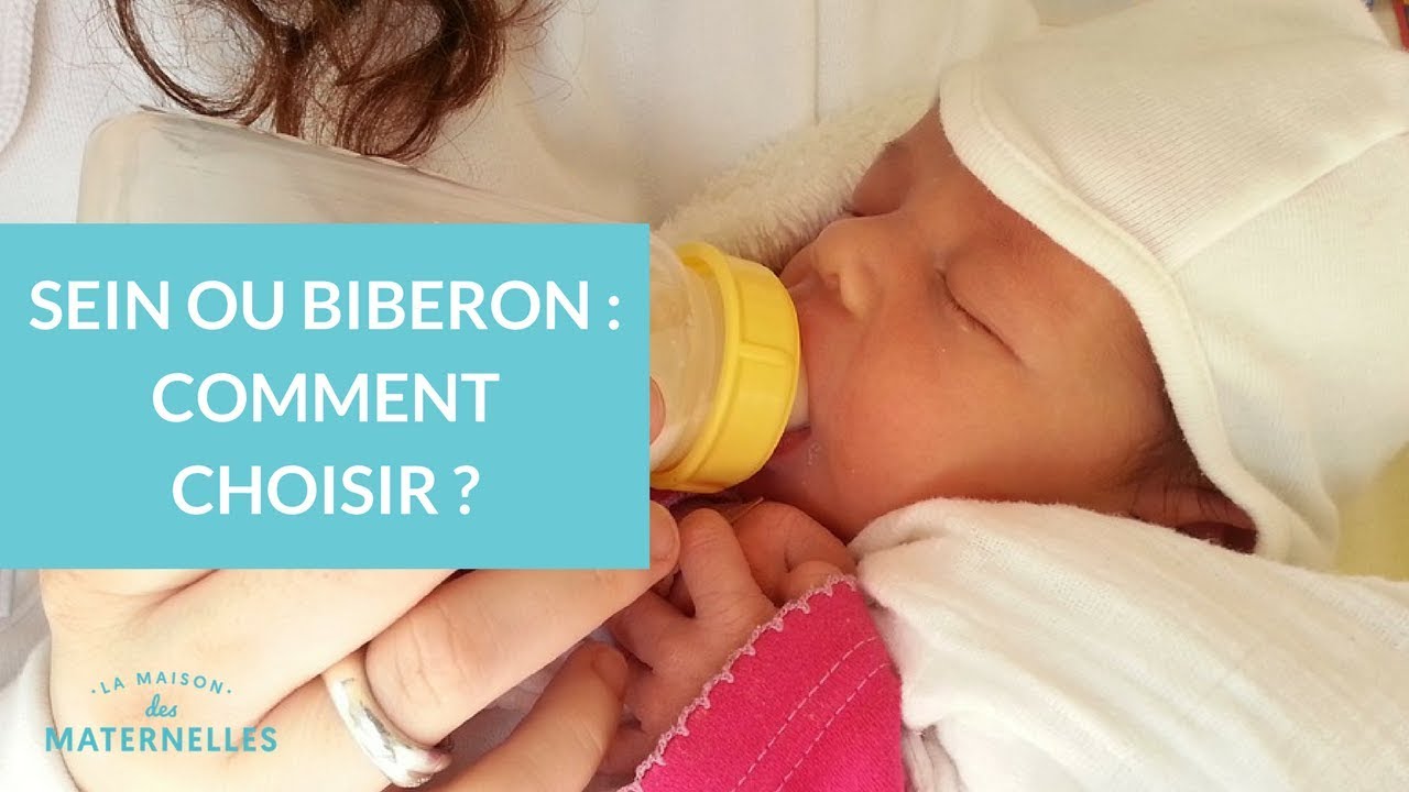 Allaitement au sein ou au biberon: Comment choisir ?