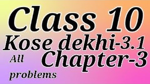 #Class 10 kose dekhi 3.1 chapter 3 #theorem related to circle