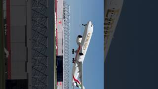 Turn your phone sideway !! Emirates A350 Taxi and takeoff video [𝗬𝗨𝗟- 𝗗𝗫𝗕] #airlinevideos