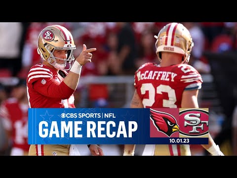 49ers start 4-0 for first time since 2019 with win over cardinals | game recap | cbs sports