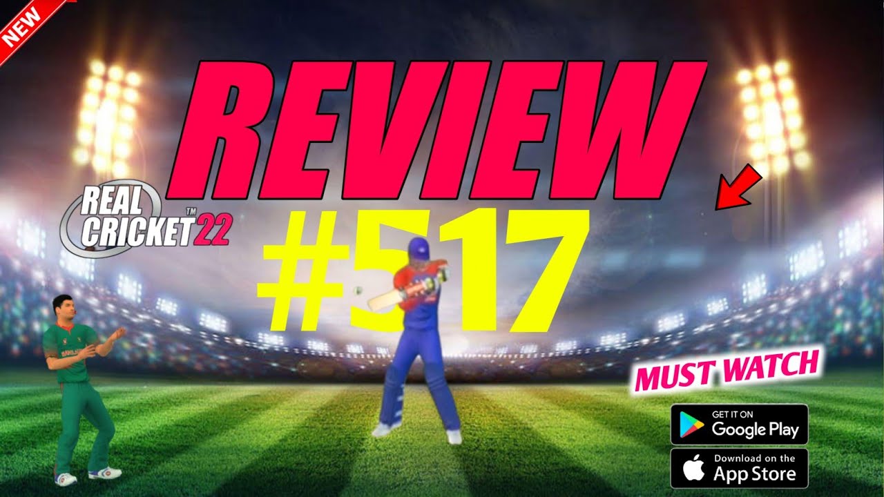 Real Cricket 22 New Gold Shot Full Review #517 | Real Cricket 22 Gold ...