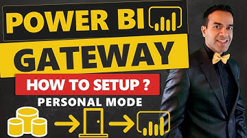How to Set Up Power BI Gateway to Connect to On Premise Data in Personal Mode