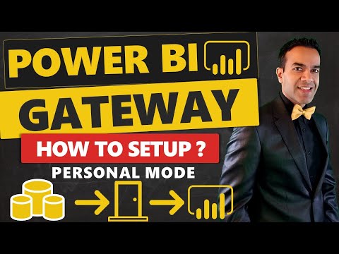 How to Set Up Power BI Gateway to Connect to On Premise Data in Personal Mode