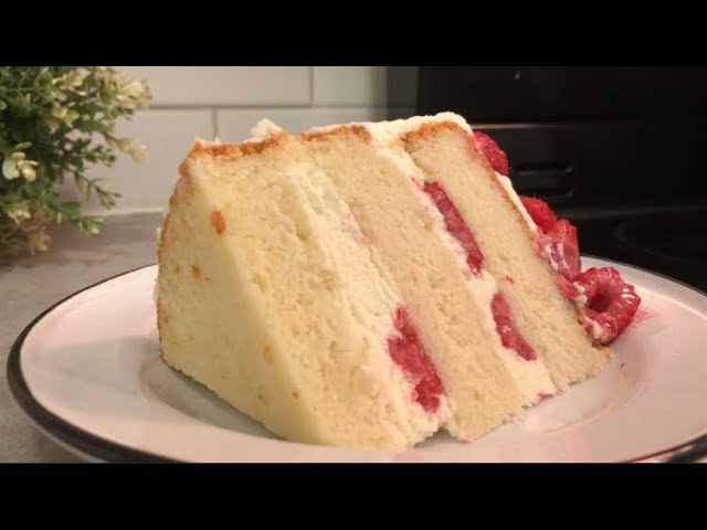 Recette Layer Cake Chocolat Blanc Framboise Youtube