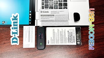 D-link 4G USB Modem DMW-222 Unboxing, Setup and Connection.