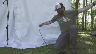 How To Set Up A Wall Tent