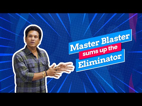 Sachin Tendulkar on our victory in the Eliminator | Mumbai Indians