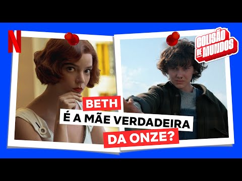 O Gambito da Rainha e Stranger Things estão conectadas | Colisão de Mundos | Netflix Brasil
