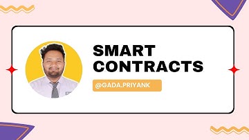 are SMART CONTRACTS really smart? Working of SMART CONTRACT Simply Explained in Hindi