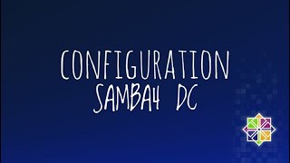 Install and configuration Samba4 DC Profile