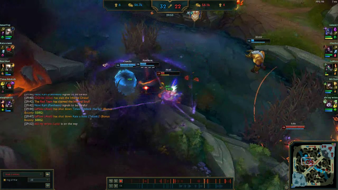 Insane teamfight eks de