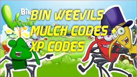 Bin Weevils - EASTER CODES 2017!