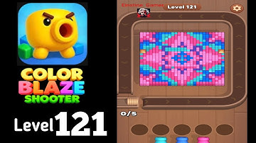 Color Blaze Shooter level 121 Guide Walkthrough Solution
