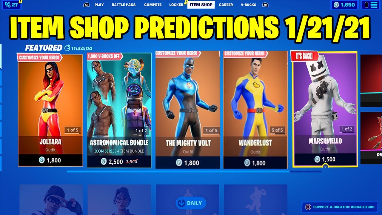 January 21th Item Shop Predictions Fortnite Youtube January 21th Item Shop Predictions Fortnite Youtube