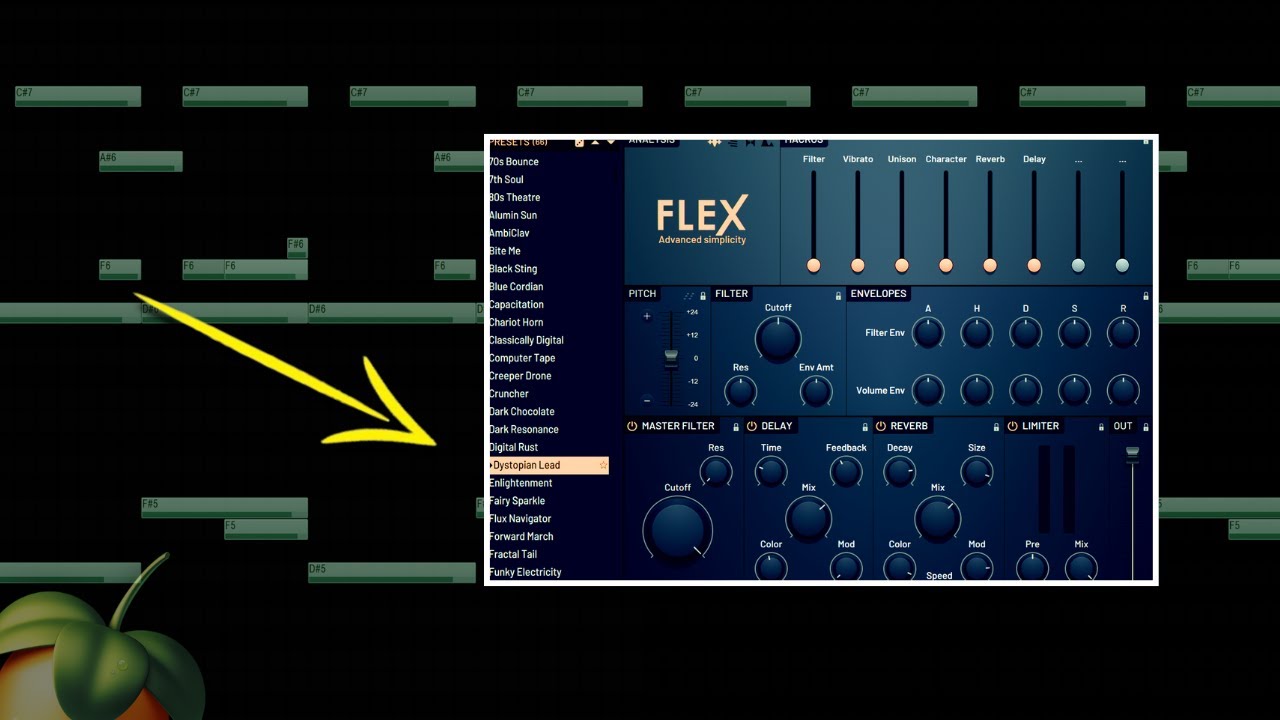 Making a CRAZY synth beat using FLEX | stock plugins series pt.28 - YouTube