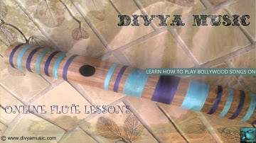 Instrument Tutorials | Isharon Isharon Mein On Flute | Learn Flute Online | Divya Music