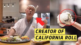 We stopped by tojo's restaurant to try california roll from the
creator himself, chef hidekazu tojo. tojo can be attributed reason why
sushi is s...