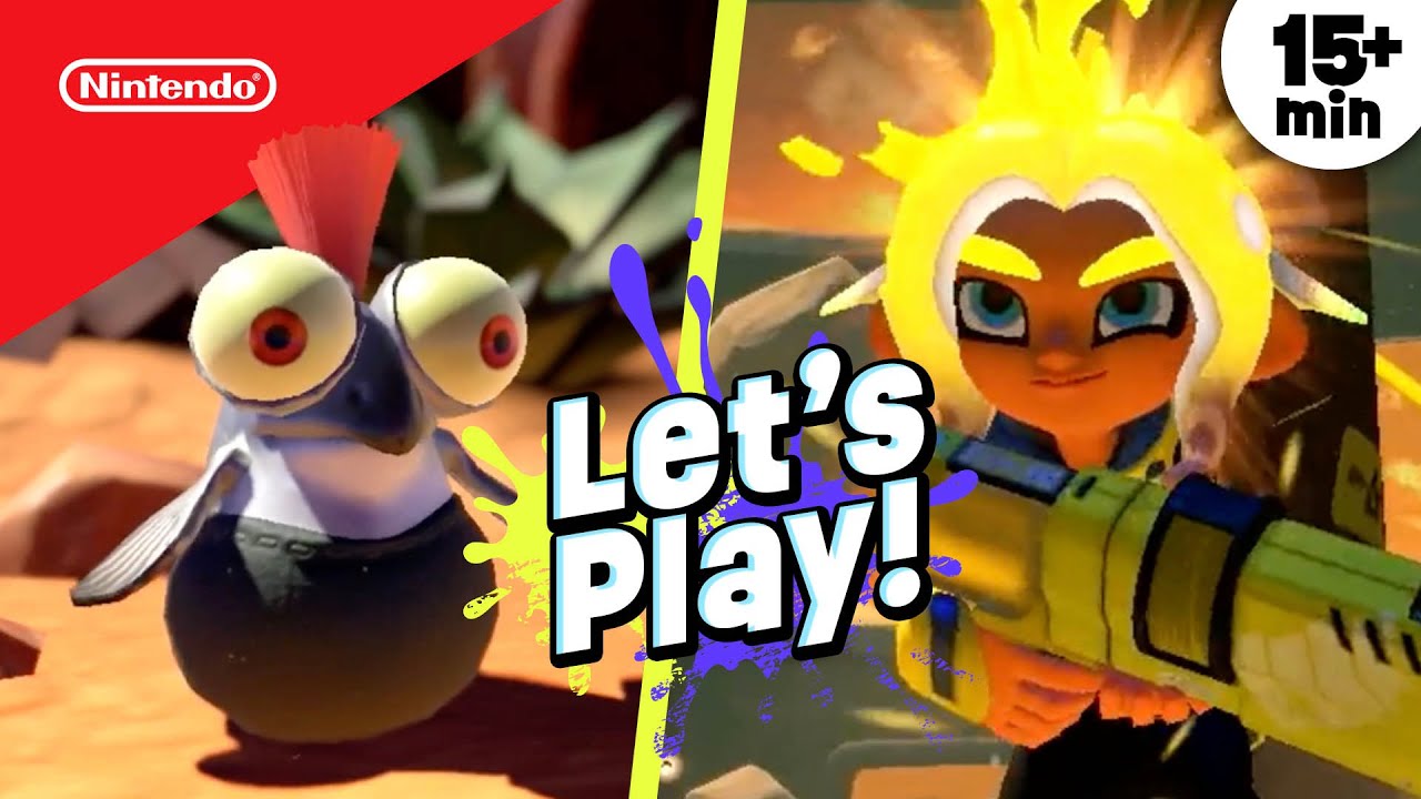 Let’s Play Splatoon 3 Story Mode 😆 Gameplay For Kids | Play Nintendo ...