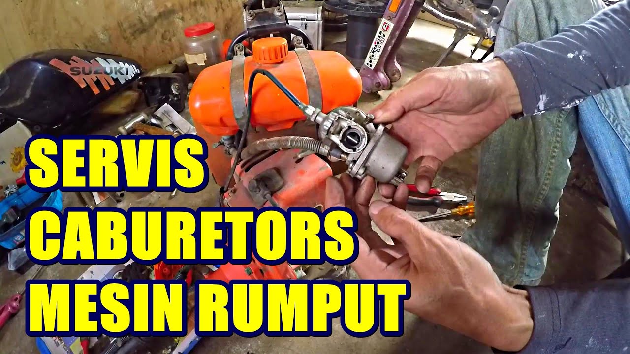 Mesin Potong Rumput Ogawa BG 328K Super Cutter 2 Stroke Carburetor Servis / Grass Trimmer