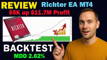 Richter EA MT4 Review Backtest Performance $11.7M profit in 5 year | EcomForex
