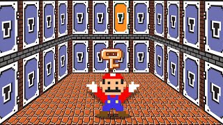 Super Mario: 100 Mystery Doors But Only One Lets MARIO Escape