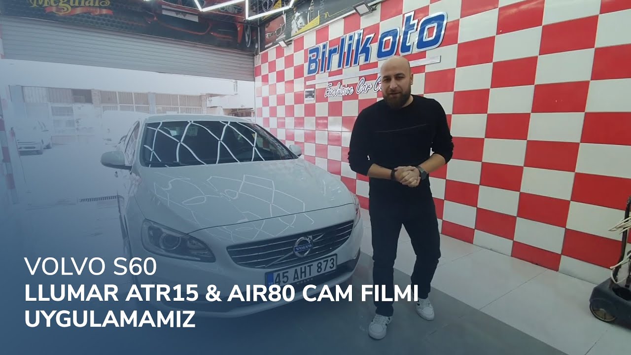 Volvo S60 // LLumar ATR15 & Air80 Cam Filmi Uygulamamız