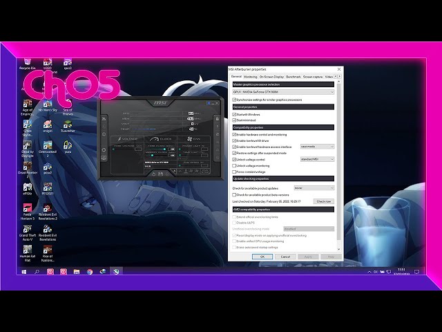 Best Settings MSI Afterburner for Recording | No One Knows | Tips and Tricks class=