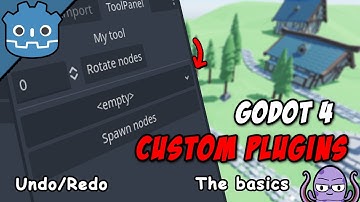 Creating a custom tool plugin in Godot 4