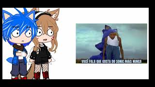 Eu Reagindo Cala Boca Seu Fã De Sonic , FT @CJ BAIANO REBAIXADO
